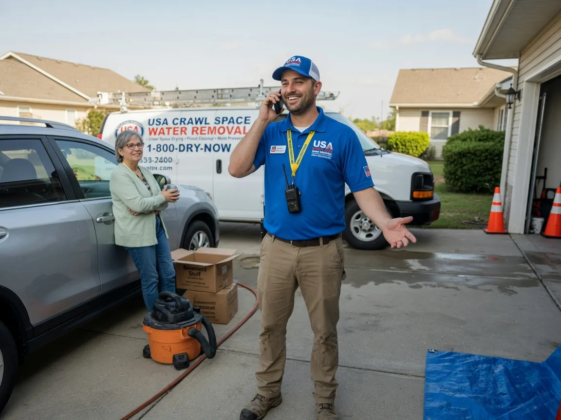 Crawl Space Water Removal Woodland, GA FAQs